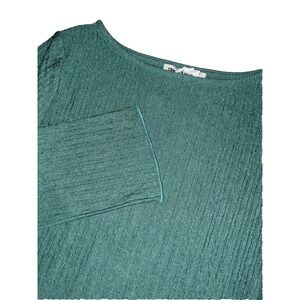 Grace Karin Women's S Green Long Sleeve‎ Ribbed Stretch NEW